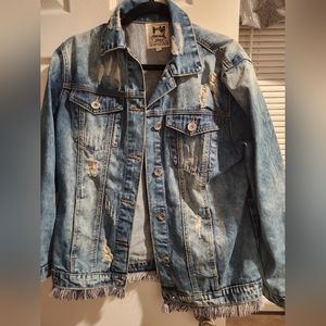 Embellished Jean jacket